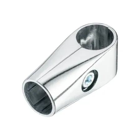 Соединитель 2-х труб ⌀25 хром