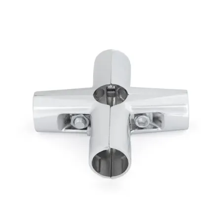 Соединитель 5-ти труб ⌀25 хром