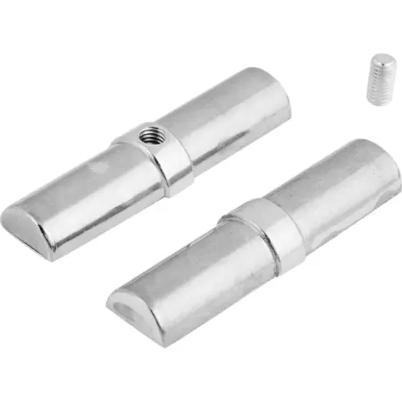 Соединитель 2-х труб ⌀25 хром