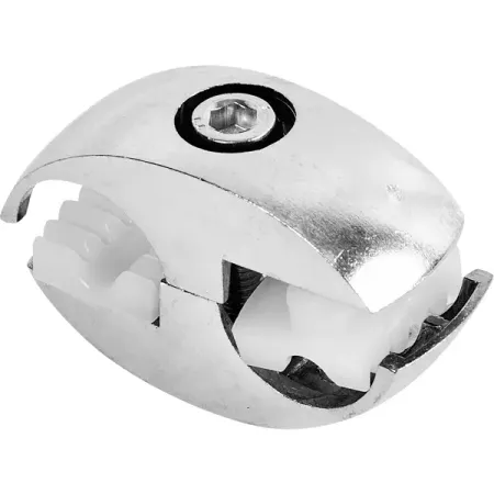 Держатель панели ⌀25 односторонний хром держатель бейджа pelsone