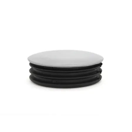 Заглушка трубы ⌀50 хром