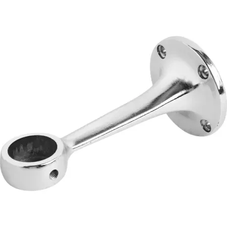 Держатель трубы к стене нерегулируемый усиленный глухой ⌀25 хром