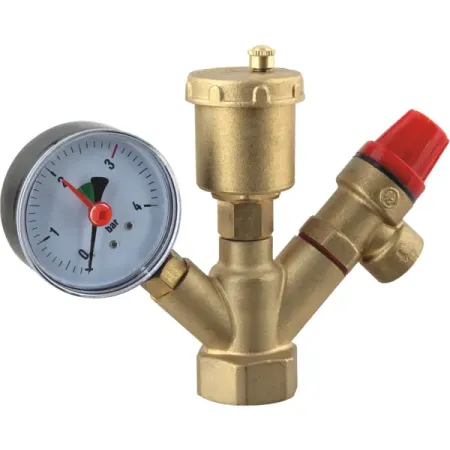 Группа безопасности котла Спец ПГР1 латунь 1