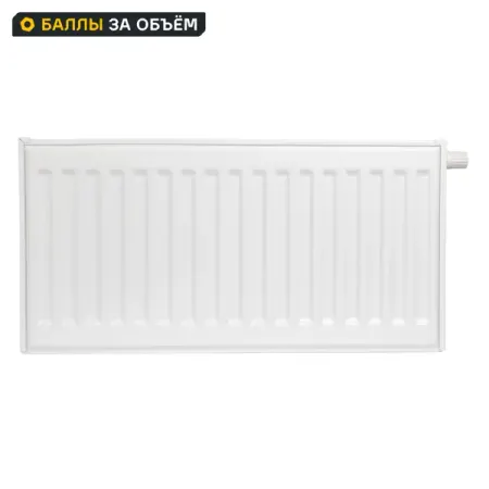 Радиатор панельный Neolaser Ventil Compact 22 300x600 нижнее правое подключение сталь белый