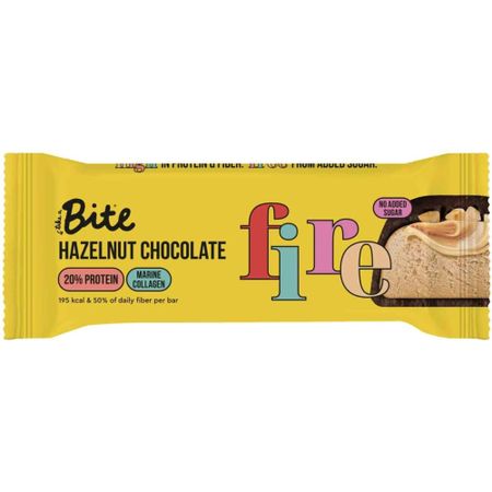 Батончик протеиновый Take a Bite Fire лесной орех и шоколад 50 г