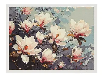 Холст с красками по номерам 