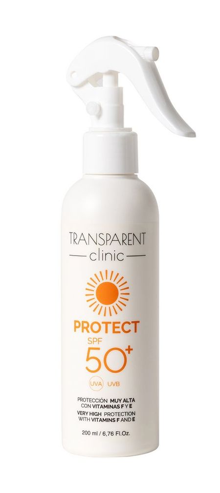 Transparent Clinic Protect Spray SPF 50+ горячая распродажа 2 шт автомобильные солнцезащитные шторы с защитой от уф лучей