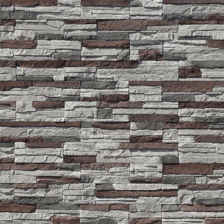 Искусственный камень White Hills Хайлэнд серо-коричневый (18 шт.=0,43 кв.м)