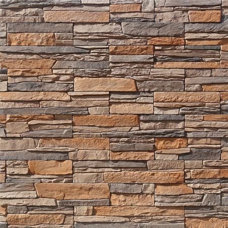 Искусственный камень White Hills Зендлэнд темно-коричневый (16 шт.=0,55 кв.м)