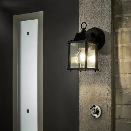 Светильник уличный настенный Inspire Sanboi под лампу 40 Вт IP44 цвет черный