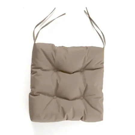 Подушка для кресла Дачные посиделки 40x40 см бежевая для офисного кресла wanerqu