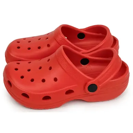 Сабо унисекс DILWIS размер 33 цвет красный елочная игрушка домашняя кухня почтовая марка счастья 7 2x8 см дерево красный