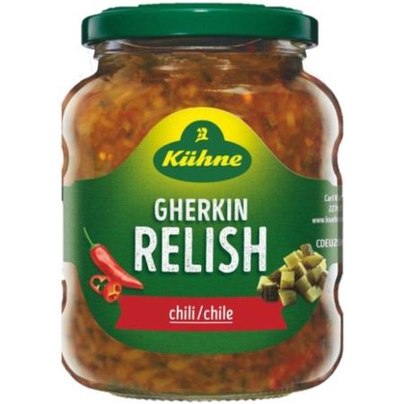 Соус Kuhne Релиш с огурцами и чили 350 г