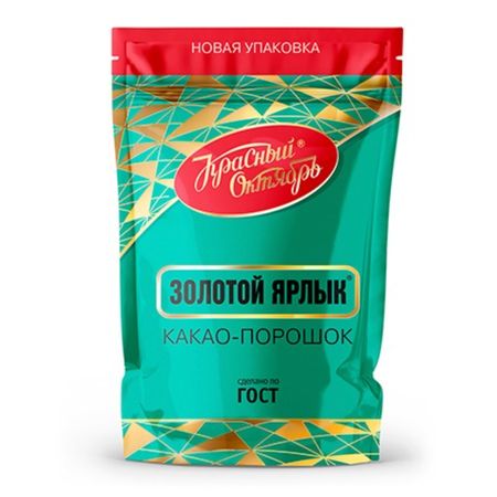 Какао Красный октябрь золотой ярлык 90 г