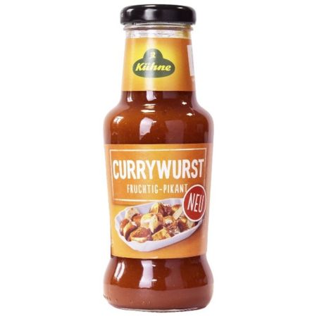 Соус Kuhne томатный с луком, карри и имбирем 250 мл