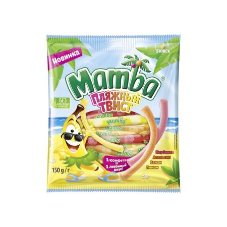 Мармелад Mamba пляжный твист 150 г
