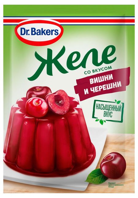 Желе Dr.Bakers вишня черешня, 45 г