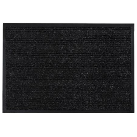 Коврик грязезащитный Велий ПВХ Техно 90х60 см черный коврик для входной двери kitinjoy антискользящий полиэстер