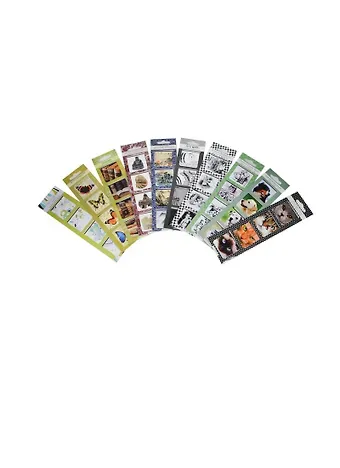 Магнитные закладки Набор из 4-х шт в ассортименте (МM4) (Листопадова)