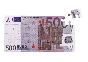 Пазл-магнит 500 евро (8,2х16 см) (698120)