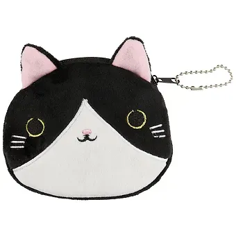 Косметичка-кошелек Мордочка котика 10см (текстиль) 12-12095-SM-03