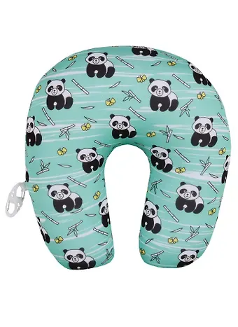 Подголовник-антистресс Панды с бамбуком 35*35см (ПА2017-9)