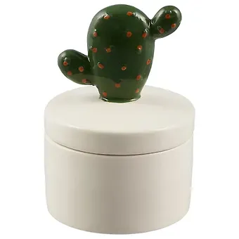 Шкатулка Кактус (керамика) (12×8) (12-06882-2006)