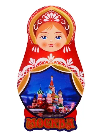 ГС Магнит Москва Матрешка вид 3 (дерево)