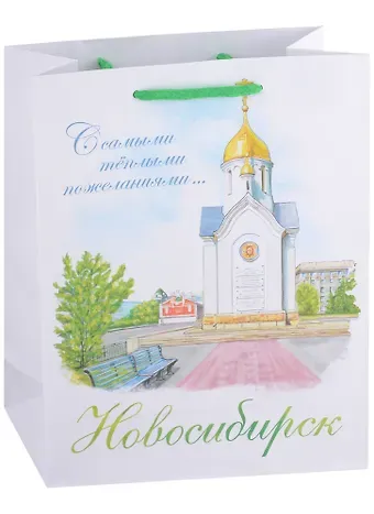 ГС Пакет Новосибирск 18*23*8 (бумага)