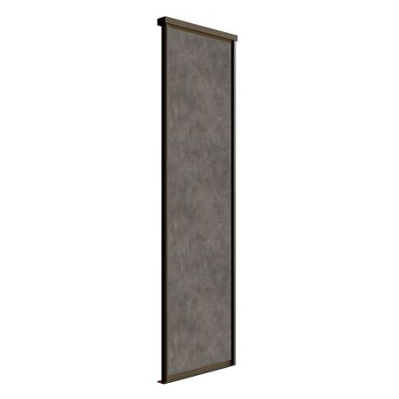 Дверь-купе 783x2452 мм бетон чикаго светлый/черный Elegant 10 шт латунные винты чикаго cloxy 6 мм