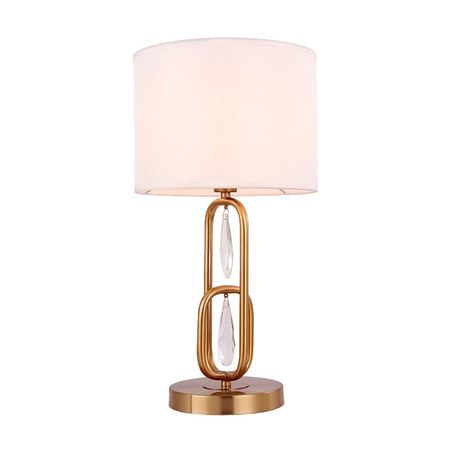 Лампа настольная E14 40 Вт Freya Riverside (FR1007TL-01BS)