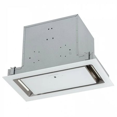 Кухонная вытяжка встраиваемая Krona Selina 600 Glass White S 60 см белая