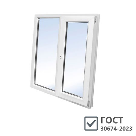 Пластиковое окно VEKA Softline 70 1160х1200 мм 2 створки левая глухая правая поворотно-откидная двухкамерное с энергосбережением сергей владимирович климкович шутки в сторону приколы нашего класса повесть