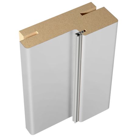 Коробка дверная телескопическая Scandi 3D 1 74х30х2100 мм эмаль светло-серая (2,5 шт.)