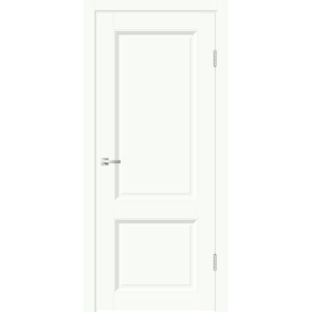 Дверь межкомнатная Элиза 700х2000 мм ПЭТ белый опал глухая