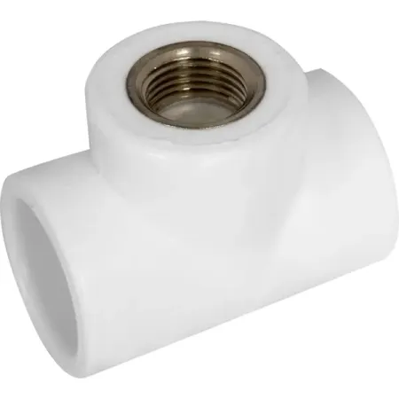 Тройник комбинированный Политэк 32x1/2