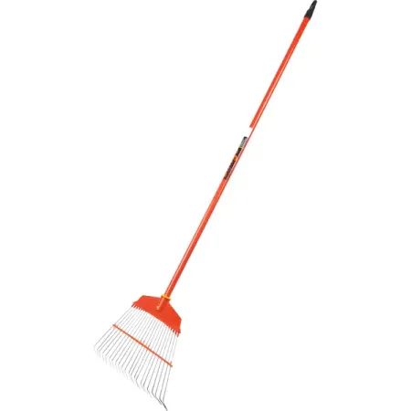 Грабли веерные Amigo 22 зуба 145 см оцинкованная сталь с черенком
