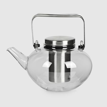 Чайник заварочный Everblooming с металлической крышкой и фильтром 1000 мл