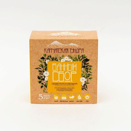 Сбор банный Создавая себя Общеукрепляющий фильтр-пакеты 25 г,5 шт