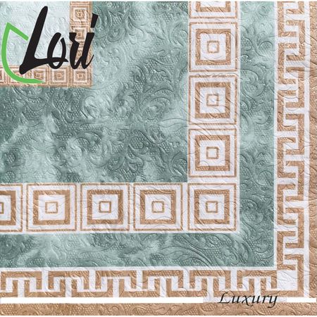 Салфетки Lori Luxury Итальянский мрамор бумажные 3х-слойные 33х33 см, 16 шт