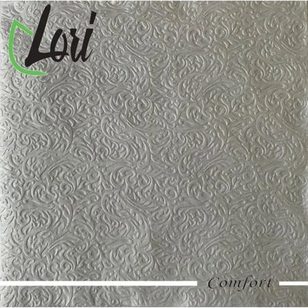 Салфетки Lori Comfort бумажные серебро 2х-слойные 33х33 см, 16 шт