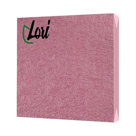 Салфетки Lori Comfort бумажные Виноградный кварц 2х-слойные 33х33 см, 16 шт салфетки бумажные кролики 3 х слойные ные 210х210 8шт 12 senwen pp8008