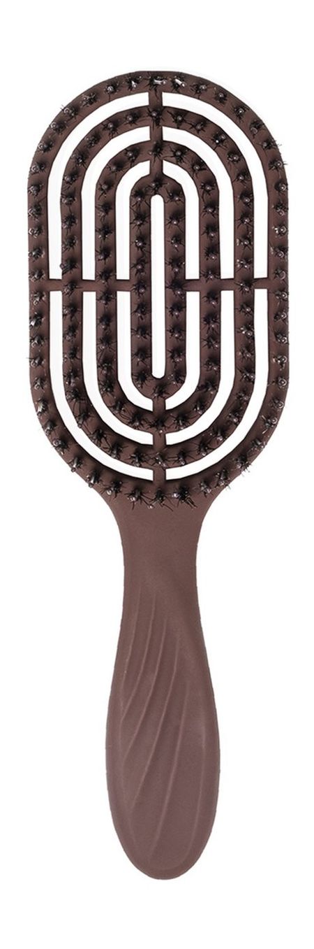 Solomeya Natural Boar Bristle Hair Brush Brown миниатюрные кролики из полимерной смолы