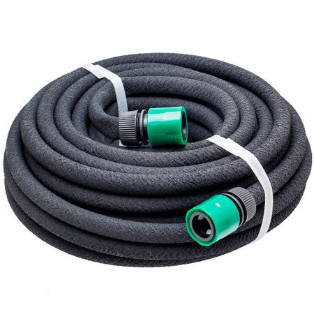 Шланг для капельного полива сочащийся 1/2 15 м MasterProf резиновый (ДС.070671)