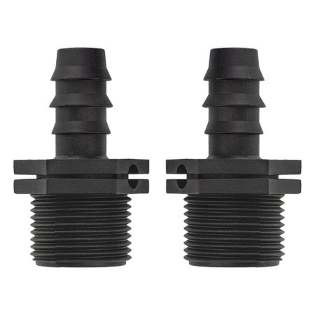 Соединитель для капельной трубки 16 мм 1/2 MasterProf пластиковый (2 шт.) (ДС.070721) пластиковый соединитель для гофрированной трубки ad10 ad54 5