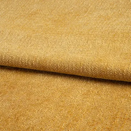 Ткань на отрез шенилл Эстен 1 м/п 280 см цвет бежево-желтый черные геометрические подушки из хлопка лен из 1 штуки