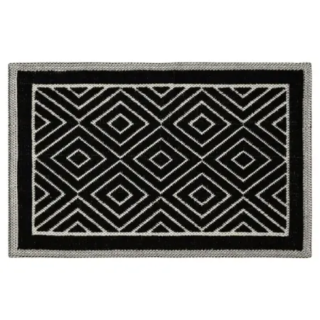 Коврик декоративный Casa Venezia 01-Bl 48x75 см цвет черный