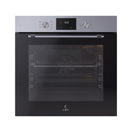 Духовой шкаф электрический встраиваемый Lex EDP 671 IX MAX 595 мм серый smd сенсорные микропереключатели 3 4 2 мм