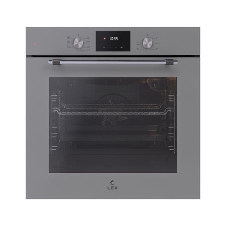 Духовой шкаф электрический встраиваемый Lex EDP 671 GR MAX 595 мм серый smd сенсорные микропереключатели 3 4 2 мм