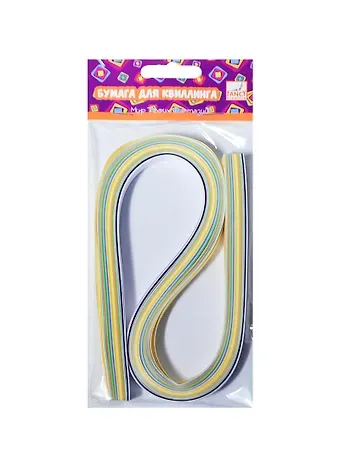 ACTION! Fancy Creative Набор бумаги цветной для квиллинга Микс 9мм*53см, 100шт., 18 цветов